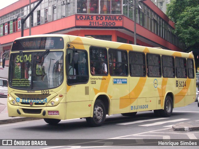 Autotrans > Turilessa 1335 na cidade de Belo Horizonte, Minas Gerais, Brasil, por Henrique Simões. Número da foto: #13257571.