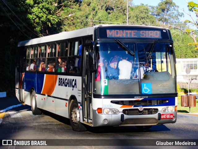 Auto Viação Bragança 8006 na cidade de Águas de Lindóia, São Paulo, Brasil, por Glauber Medeiros. Número da foto: #13256741.