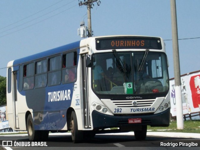 Turismar Transporte e Turismo 282 na cidade de Marília, São Paulo, Brasil, por Rodrigo Piragibe. Número da foto: #13257889.