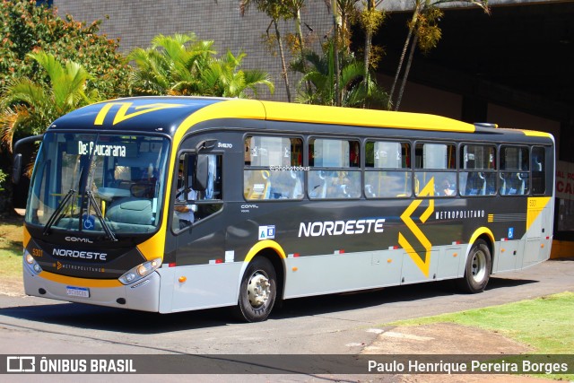 Expresso Nordeste 5301 na cidade de Apucarana, Paraná, Brasil, por Paulo Henrique Pereira Borges. Número da foto: #13257952.