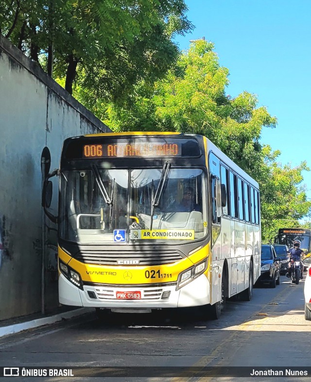 Via Metro - Auto Viação Metropolitana 0211711 na cidade de Maracanaú, Ceará, Brasil, por Jonathan Nunes. Número da foto: #13256731.