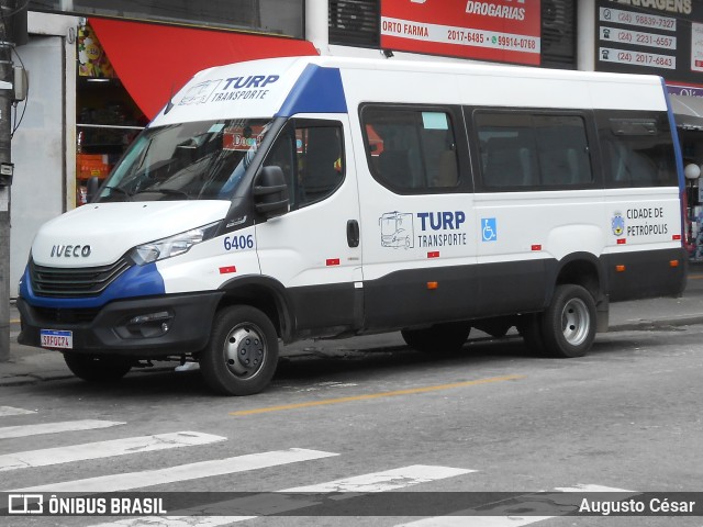 Turb Petrópolis > Turp -Transporte Urbano de Petrópolis 6406 na cidade de Petrópolis, Rio de Janeiro, Brasil, por Augusto César. Número da foto: #13258025.