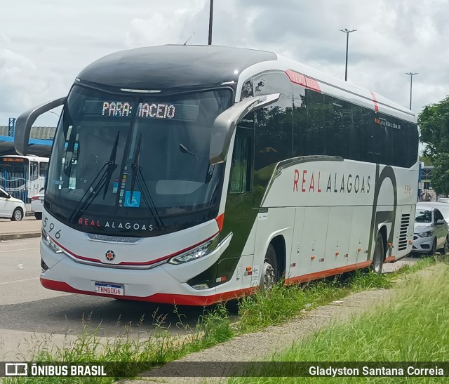 Real Alagoas de Viação 596 na cidade de Aracaju, Sergipe, Brasil, por Gladyston Santana Correia. Número da foto: #13257310.