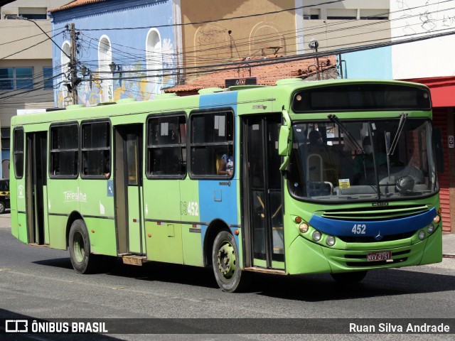 Taguatur - Taguatinga Transporte e Turismo 03452 na cidade de Teresina, Piauí, Brasil, por Ruan Silva Andrade. Número da foto: #13256722.