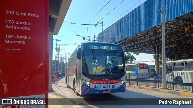 Next Mobilidade - ABC Sistema de Transporte 8333 na cidade de Santo André, São Paulo, Brasil, por Pedro Raphael. Número da foto: #13256965.