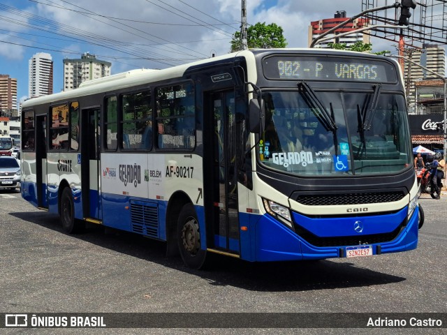 Viação Forte AF-90217 na cidade de Belém, Pará, Brasil, por Adriano Castro. Número da foto: #13258546.