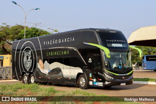 Viação Garcia 87029 na cidade de Maringá, Paraná, Brasil, por Rodrigo Matheus. Número da foto: #13258030.