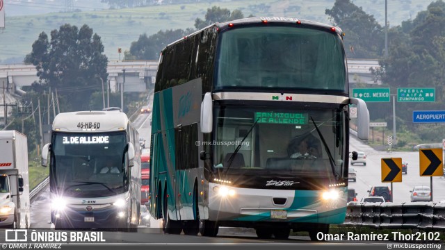 Turistar 3022 na cidade de Huehuetoca, Estado de México, México, por Omar Ramírez Thor2102. Número da foto: #13257662.