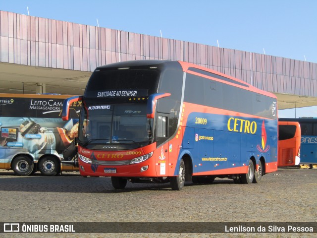 Viação Cetro 20009 na cidade de Caruaru, Pernambuco, Brasil, por Lenilson da Silva Pessoa. Número da foto: #13257795.