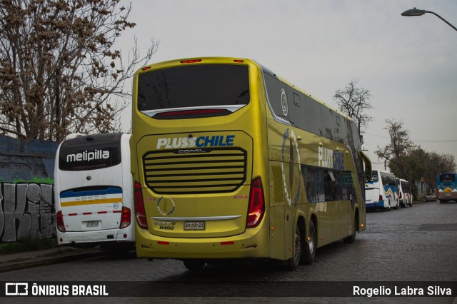 Pluss Chile SHHX23 na cidade de Estación Central, Santiago, Metropolitana de Santiago, Chile, por Rogelio Labra Silva. Número da foto: #13256994.