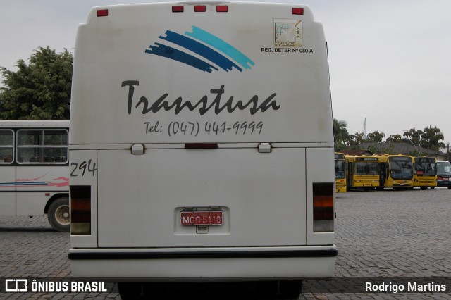 Transtusa - Transporte e Turismo Santo Antônio 294 na cidade de Joinville, Santa Catarina, Brasil, por Rodrigo Martins. Número da foto: #13257032.