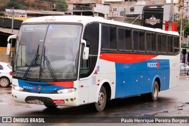 Viação Riodoce 41103 na cidade de Caratinga, Minas Gerais, Brasil, por Paulo Henrique Pereira Borges. Número da foto: #13257910.