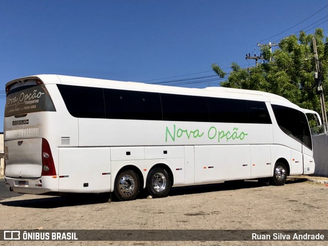 Nova Opção Transportes 3E90 na cidade de Teresina, Piauí, Brasil, por Ruan Silva Andrade. Número da foto: #13256793.