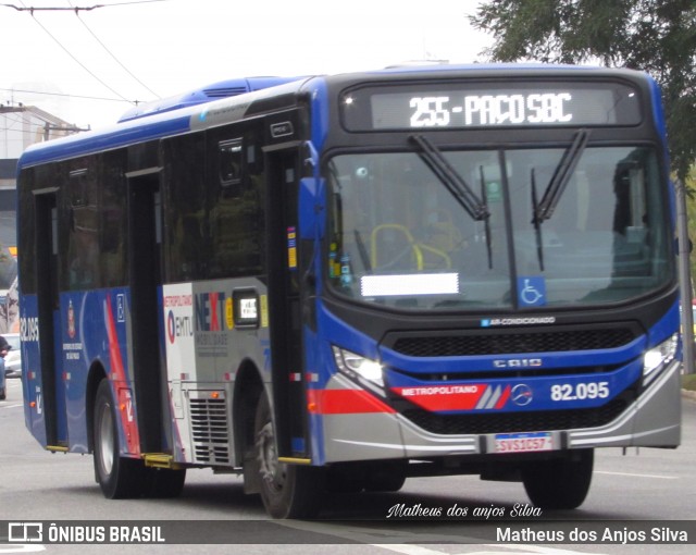 Next Mobilidade - ABC Sistema de Transporte 82.095 na cidade de São Bernardo do Campo, São Paulo, Brasil, por Matheus dos Anjos Silva. Número da foto: #13258238.