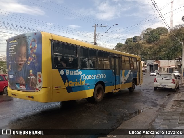 Viação São Benedito 3182 na cidade de Machado, Minas Gerais, Brasil, por Lucas Alexandre Tavares. Número da foto: #13257341.