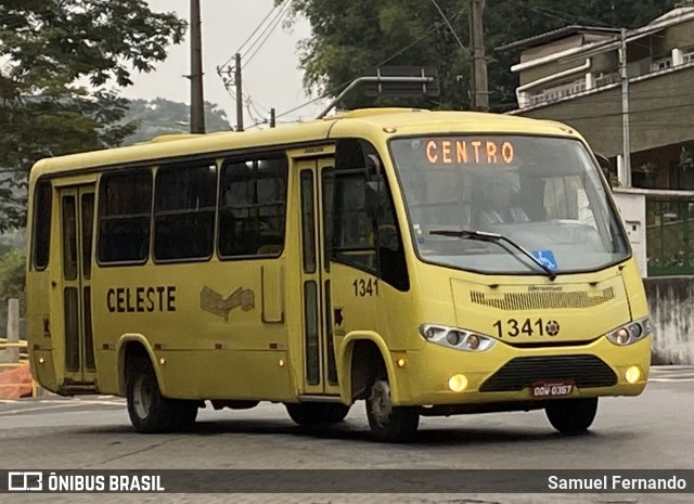 Viação Celeste 1341 na cidade de Santos Dumont, Minas Gerais, Brasil, por Samuel Fernando. Número da foto: #13257071.