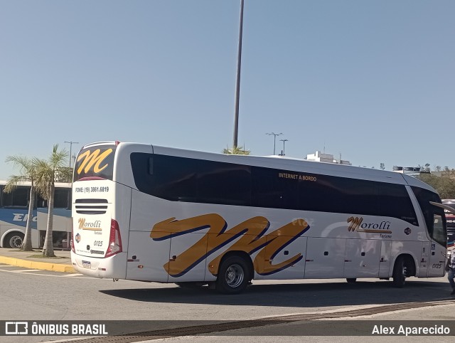 Morolli Transportes e Turismo 0125 na cidade de Aparecida, São Paulo, Brasil, por Alex Aparecido. Número da foto: #13257501.
