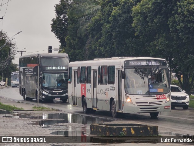 Real Alagoas de Viação 4323 na cidade de Maceió, Alagoas, Brasil, por Luiz Fernando. Número da foto: #13257378.