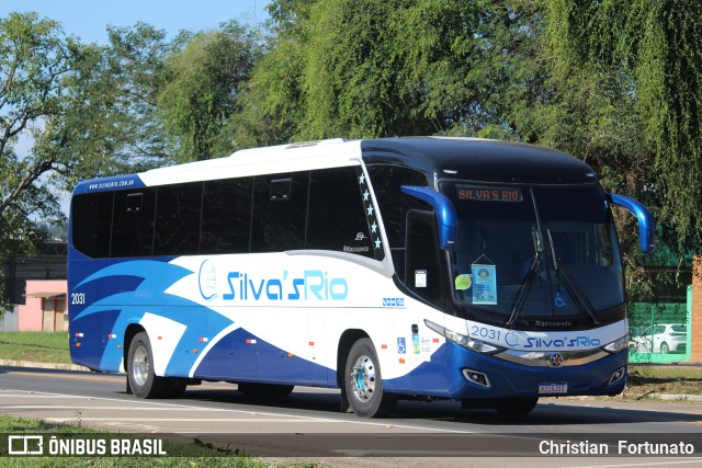 Silva's Rio Turismo e Fretamento 2031 na cidade de Muriaé, Minas Gerais, Brasil, por Christian  Fortunato. Número da foto: #13256308.