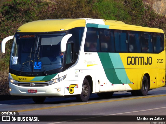 Empresa Gontijo de Transportes 7025 na cidade de Belo Horizonte, Minas Gerais, Brasil, por Matheus Adler. Número da foto: #13257765.