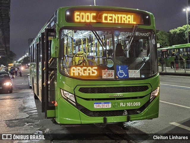 Transportes Santo Antônio RJ 161.069 na cidade de Rio de Janeiro, Rio de Janeiro, Brasil, por Cleiton Linhares. Número da foto: #13256364.