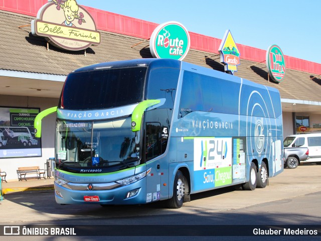 Viação Garcia 8484 na cidade de Ourinhos, São Paulo, Brasil, por Glauber Medeiros. Número da foto: #13256799.