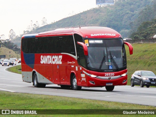Viação Santa Cruz 29320 na cidade de Cajamar, São Paulo, Brasil, por Glauber Medeiros. Número da foto: #13257138.