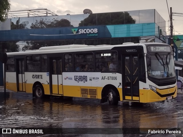 Viação Forte AF-87806 na cidade de Ananindeua, Pará, Brasil, por Fabrício Pereira. Número da foto: #13256714.