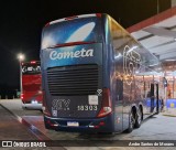 Viação Cometa 18303 na cidade de São Sebastião da Bela Vista, Minas Gerais, Brasil, por Andre Santos de Moraes. Número da foto: #13257207.