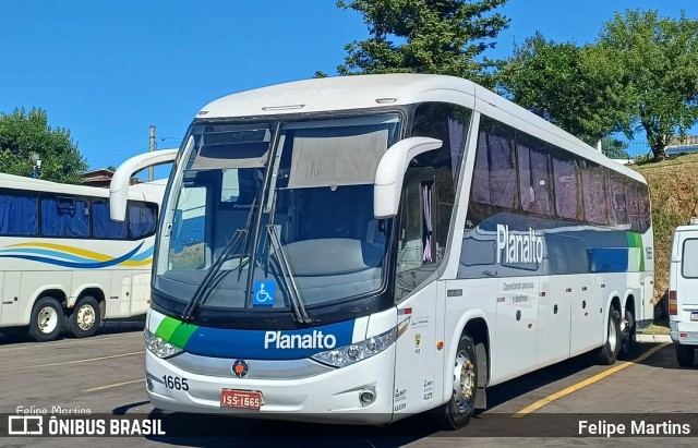 Planalto Transportes 1665 na cidade de Santana do Livramento, Rio Grande do Sul, Brasil, por Felipe Martins. Número da foto: #13260611.