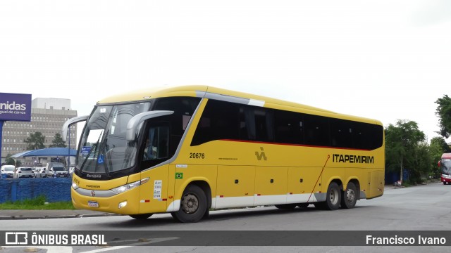 Viação Nova Itapemirim 20676 na cidade de São Paulo, São Paulo, Brasil, por Francisco Ivano. Número da foto: #13260858.
