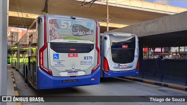 Next Mobilidade - ABC Sistema de Transporte 8370 na cidade de Santo André, São Paulo, Brasil, por Thiago de Souza. Número da foto: #13260310.