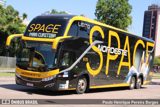 Expresso Nordeste 6175 na cidade de Curitiba, Paraná, Brasil, por Paulo Henrique Pereira Borges. Número da foto: #13260143.