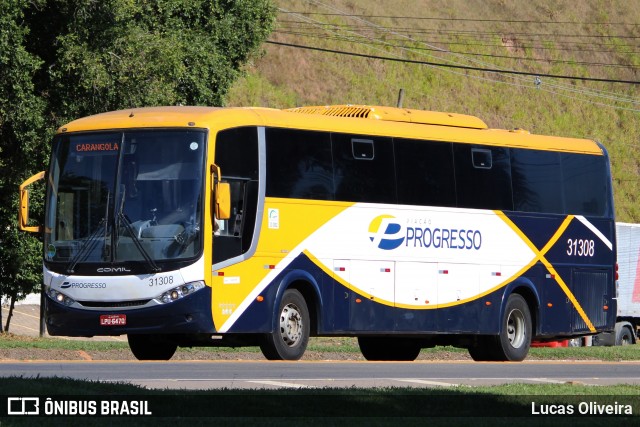 Viação Progresso 31308 na cidade de Muriaé, Minas Gerais, Brasil, por Lucas Oliveira. Número da foto: #13259244.