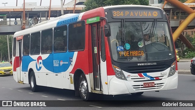Viação Pavunense B32604 na cidade de Rio de Janeiro, Rio de Janeiro, Brasil, por Gabriel Sousa. Número da foto: #13259380.