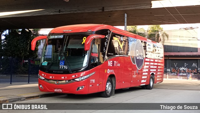 Next Mobilidade - ABC Sistema de Transporte 7710 na cidade de Santo André, São Paulo, Brasil, por Thiago de Souza. Número da foto: #13260315.