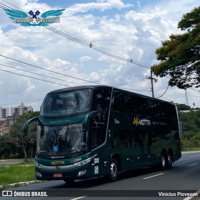 Viação Motta 18006 na cidade de Americana, São Paulo, Brasil, por Vinicius Piovesan. Número da foto: #13258828.