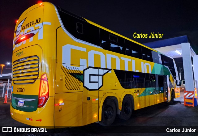 Empresa Gontijo de Transportes 23110 na cidade de Goiânia, Goiás, Brasil, por Carlos Júnior. Número da foto: #13260902.