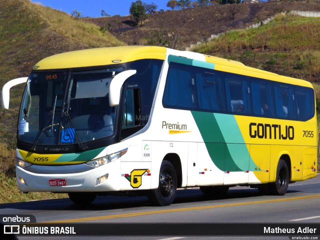 Empresa Gontijo de Transportes 7055 na cidade de Belo Horizonte, Minas Gerais, Brasil, por Matheus Adler. Número da foto: #13259751.