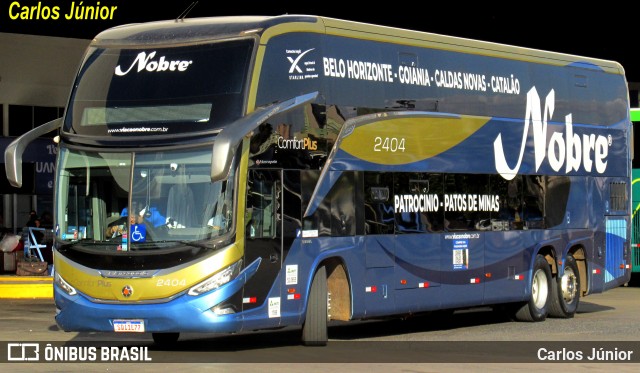 Nobre Turismo 2404 na cidade de Goiânia, Goiás, Brasil, por Carlos Júnior. Número da foto: #13260743.