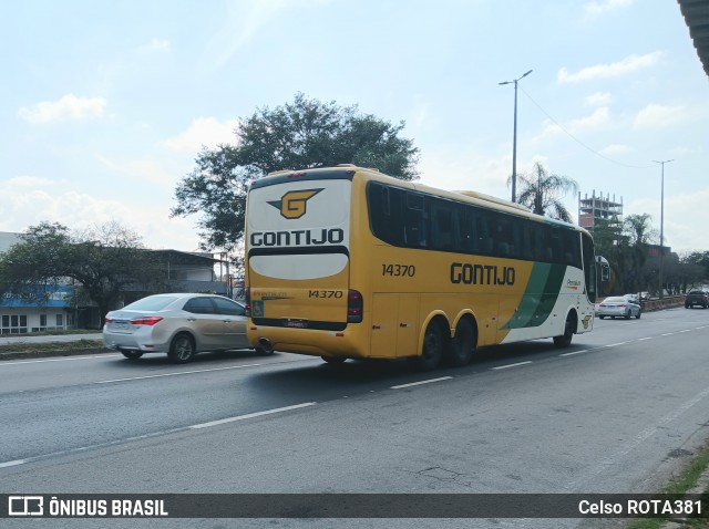 Empresa Gontijo de Transportes 14370 na cidade de Ipatinga, Minas Gerais, Brasil, por Celso ROTA381. Número da foto: #13260218.