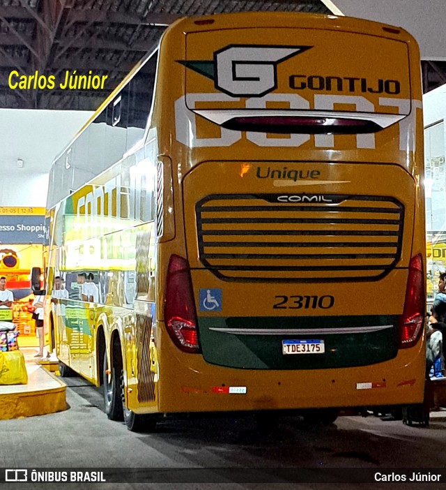 Empresa Gontijo de Transportes 23110 na cidade de Goiânia, Goiás, Brasil, por Carlos Júnior. Número da foto: #13260899.