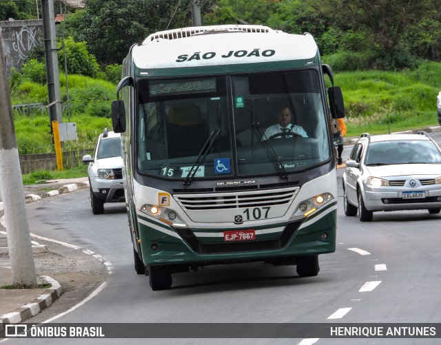 Sajotur - São João Turismo Jundiaí 107 na cidade de Franco da Rocha, São Paulo, Brasil, por HENRIQUE ANTUNES. Número da foto: #13260377.