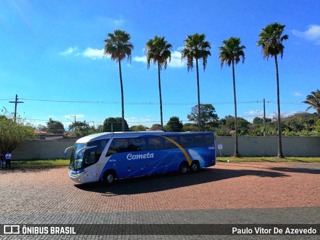 Viação Cometa 14130 na cidade de Franca, São Paulo, Brasil, por Paulo Vitor De Azevedo. Número da foto: #13259990.