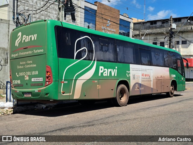 Parvi Transportes 53016 na cidade de Belém, Pará, Brasil, por Adriano Castro. Número da foto: #13260831.