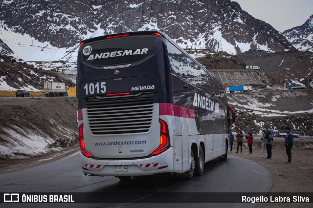 Andesmar Chile 1015 na cidade de Los Andes, Valparaíso, Chile, por Rogelio Labra Silva. Número da foto: #13260492.