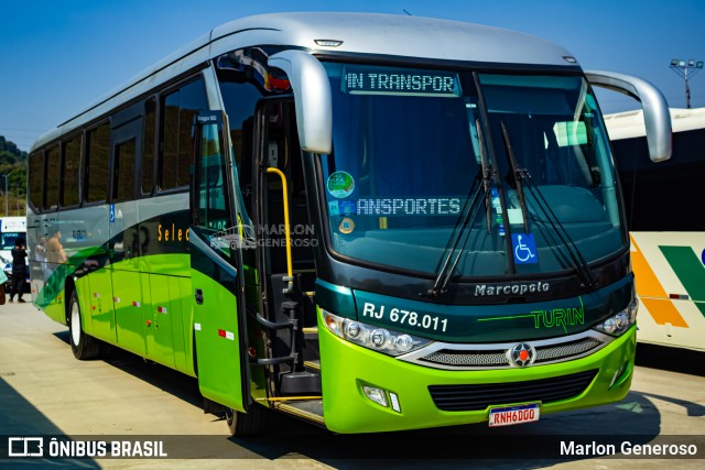 Turin Transportes RJ 678.011 na cidade de Duque de Caxias, Rio de Janeiro, Brasil, por Marlon Generoso. Número da foto: #13258777.