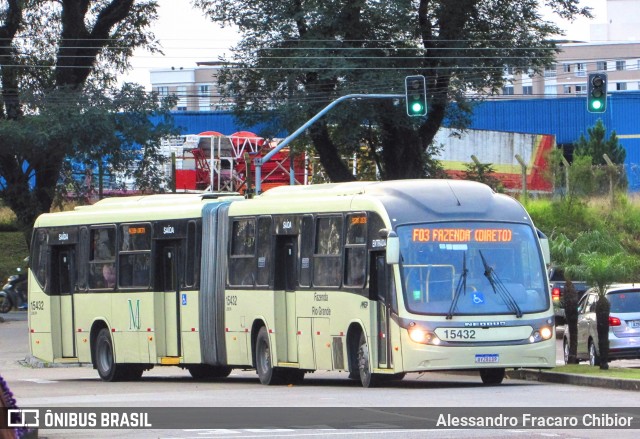 Leblon Transporte de Passageiros 15432 na cidade de Curitiba, Paraná, Brasil, por Alessandro Fracaro Chibior. Número da foto: #13259068.