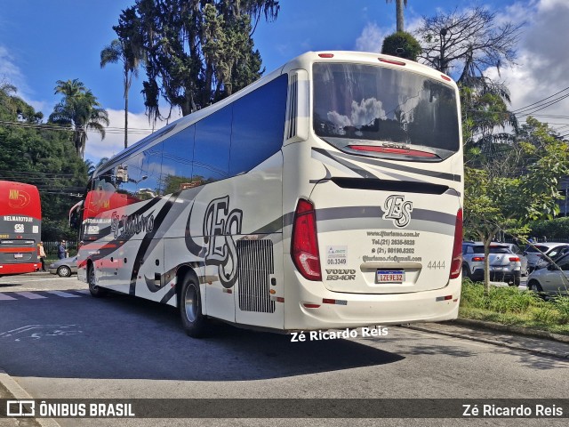 ES Turismo Rio 4444 na cidade de Petrópolis, Rio de Janeiro, Brasil, por Zé Ricardo Reis. Número da foto: #13259587.