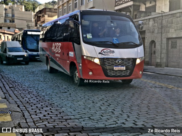 AGBB Transportes 4G44 na cidade de Petrópolis, Rio de Janeiro, Brasil, por Zé Ricardo Reis. Número da foto: #13259559.